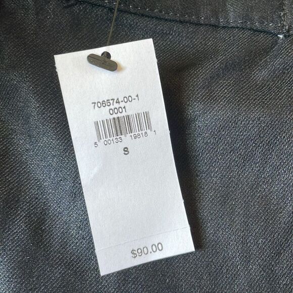 BANANA REPUBLIC Tapered Linen-Blend Pull-On Pant, Black, Size Small - Picture 6 of 9
